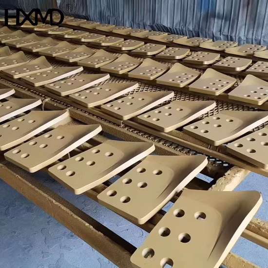 Dente da caçamba da escavadeira Doosan OEM Dh500 para peças sobressalentes da escavadeira retroescavadeira Ponto do dente, dentes da caçamba de rocha, 2713