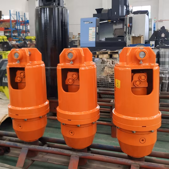 Trado hidráulico da terra da máquina de empilhamento da fundação de Ray do eixo helicoidal da máquina