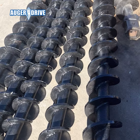 Trado de terra para empilhamento e trado de solo