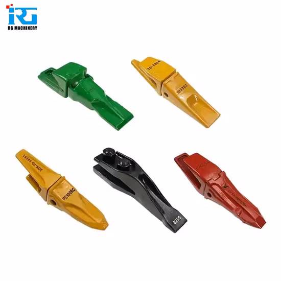 Dentes de caçamba de fundição de aço para escavadeira, todos os tipos de dente de caçamba de escavadeira 19570